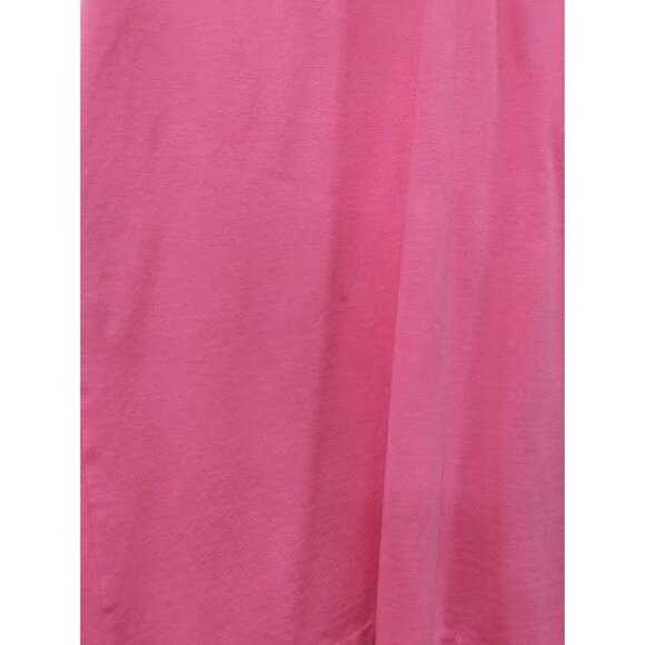 Vineyard Vines Embroidered Henley Polo Shirt Dress Cap Sleeve Pink Women's Small - Picture 4 of 13